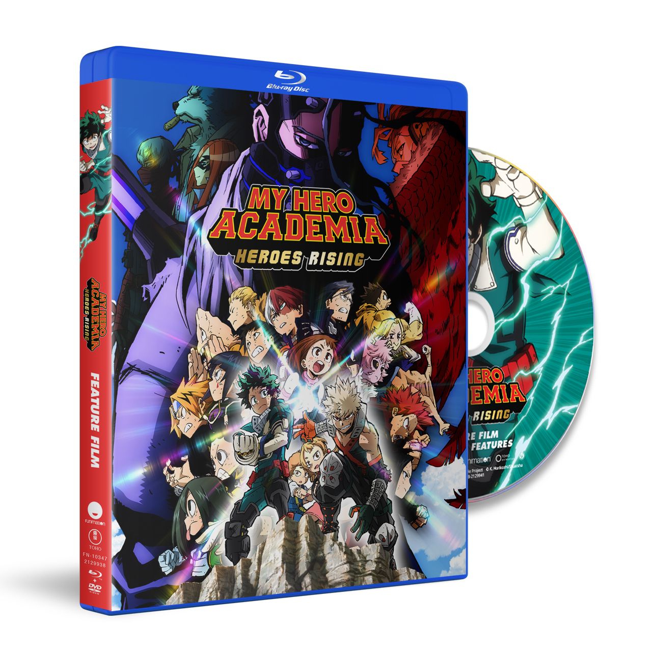 My Hero Academia: Heroes Rising - Blu-ray + DVD image count 0